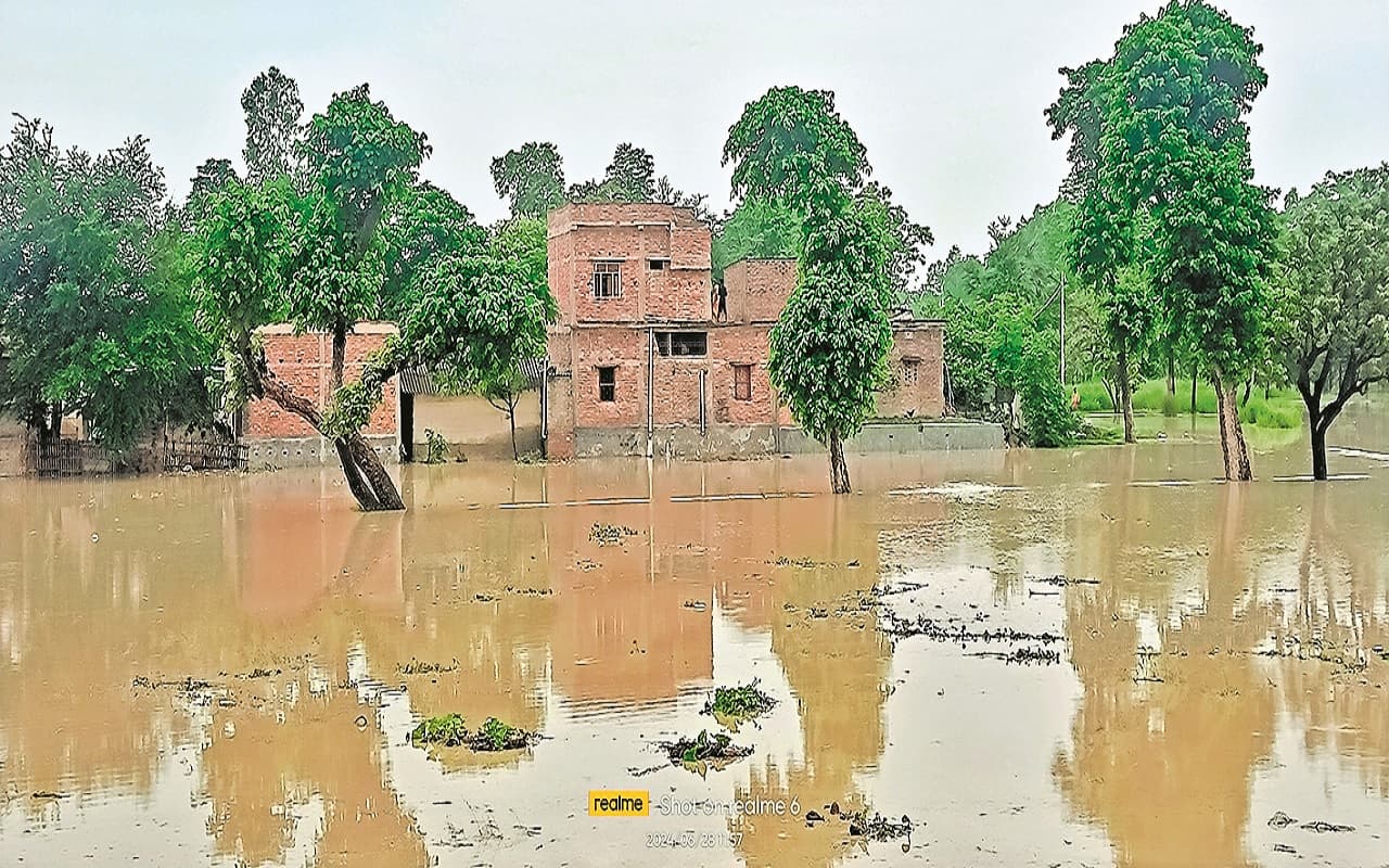 Bihar Flood: नेपाल की बारिश से सीतामढ़ी में मची तबाही! नदियां उफनाई तो कई गांवों में घुसा पानी