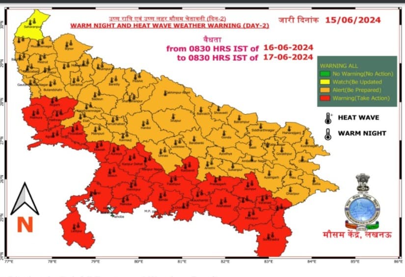 UP Weather Report: यूपी में गर्मी का कहर, 30 की मौत
