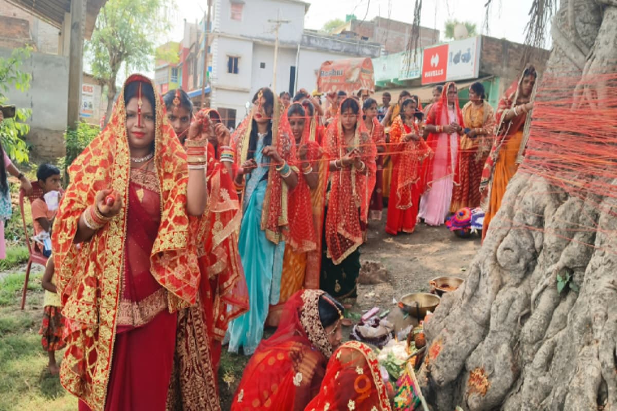 Vat Savitri 2024: झारखंड में सुहागिन महिलाओं ने ऐसे की वट सावित्री की पूजा, देखें तस्वीरें