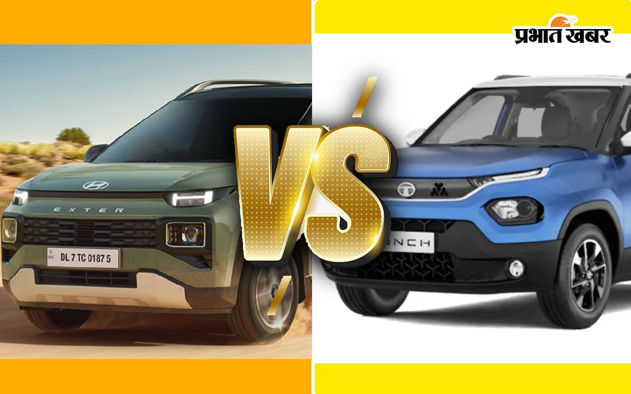 Tata Punch iCNG vs Hyundai Exter CNG आपके लिए कौन सा बेहतर,देखें फीचर्स और कीमत