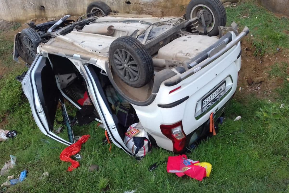 देवघर के सड़क हादसे में रांची के कांवड़िये की मौत, 4 घायल