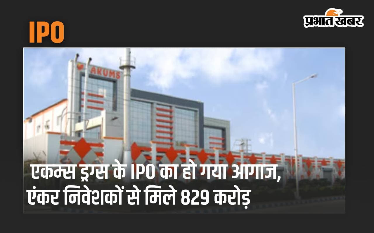 एकम्स ड्रग्स के IPO का हो गया आगाज, एंकर निवेशकों से मिले 829 करोड़
