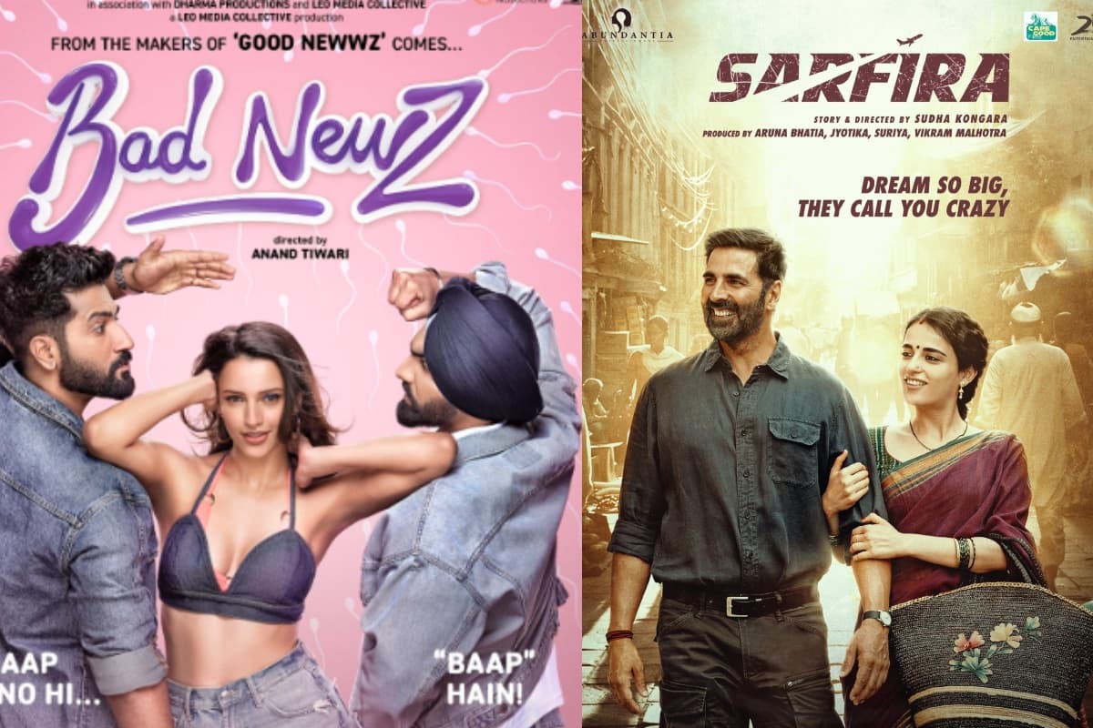 Bad Newz Box Office Collection Day 3: बैड न्यूज के सामने फुस्स हुई अक्षय कुमार की फिल्म ‘सरफिरा’, तीसरे दिन हुई इतनी कमाई