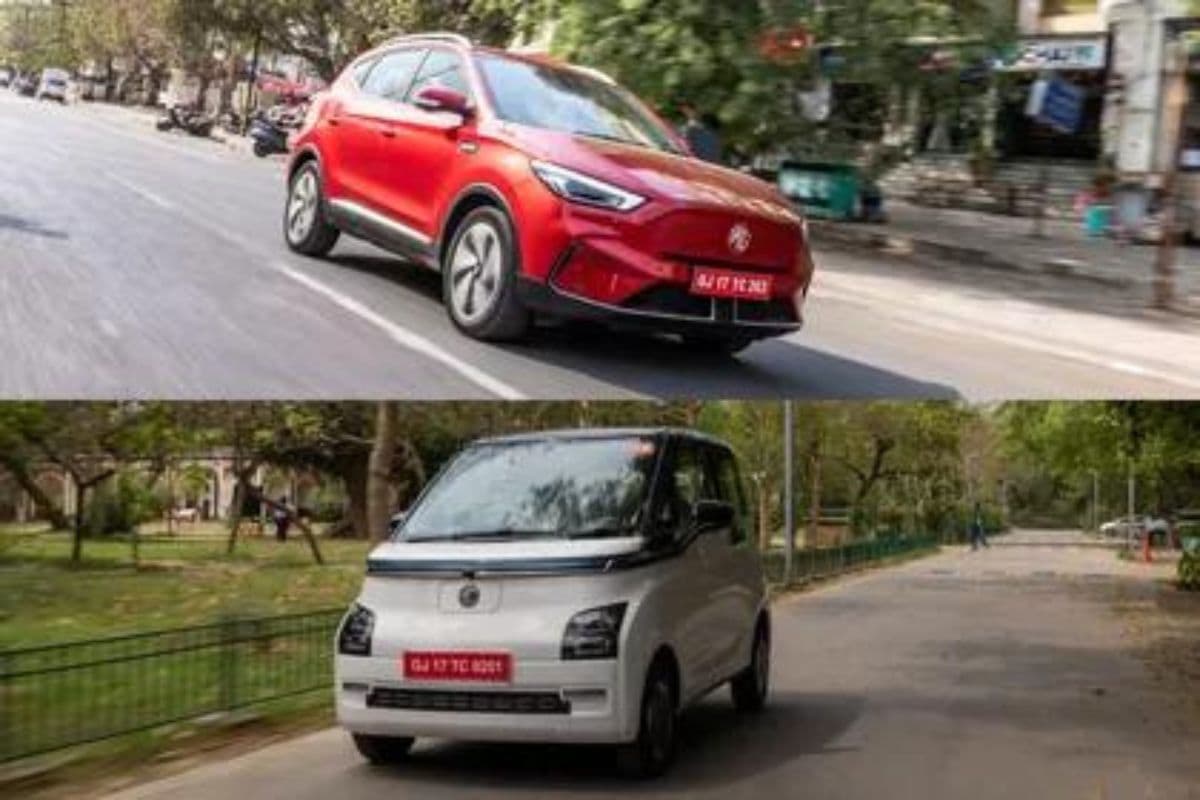 MG Motor की इलेक्ट्रिक कारों की बिक्री रिकॉर्ड स्तर पर, खूब बिकी Comet और ZS EV