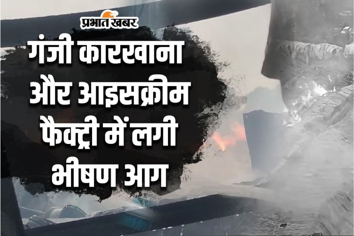 Kolkata Fire Video : कोलकाता में फैक्टरी में लगी भयावह आग, 30 दमकल आग बुझाने में जुटे