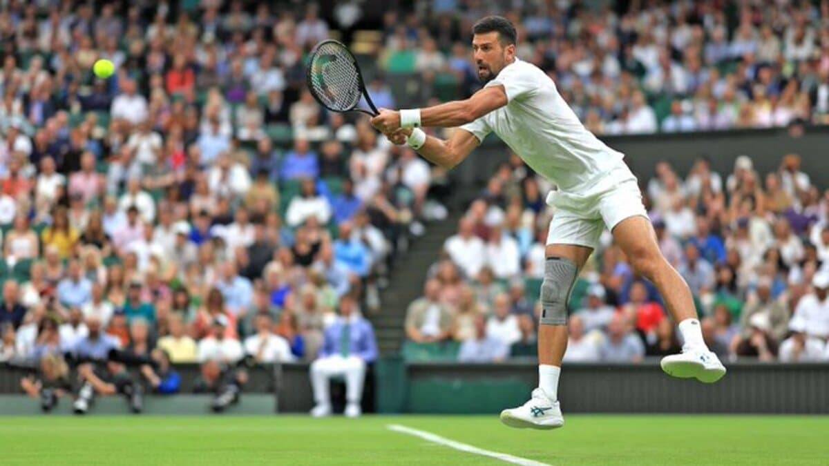 Wimbledon 2024: Jacob Fearnley की कड़ी टक्कर के बावजूद Novak Djokovic तीसरे दौर में पहुंचे