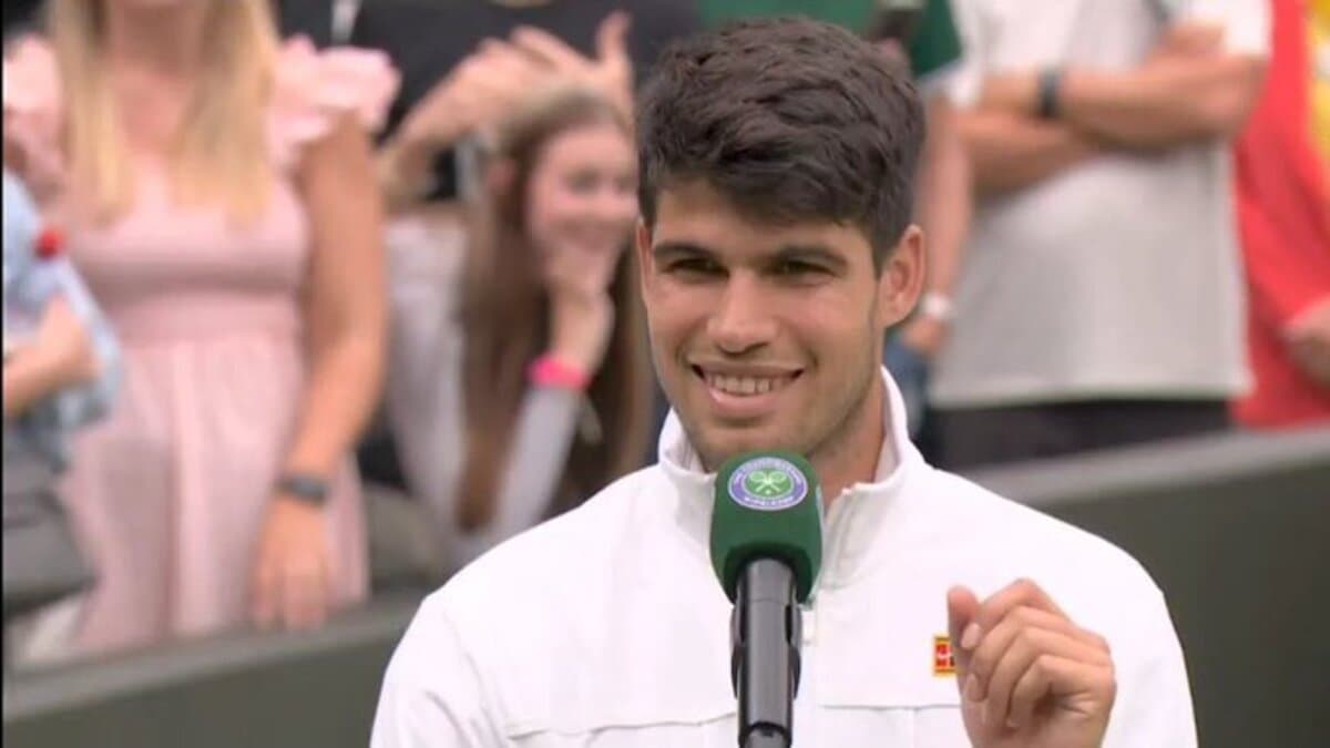 Wimbledon 2024: Carlos Alcaraz Wimbledon 2024: Carlos Alcaraz
