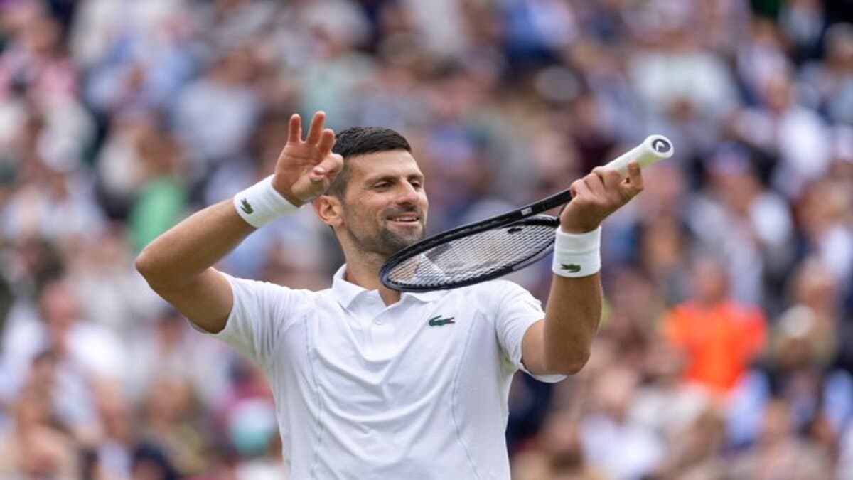 Wimbledon Semifinals: Novak Djokovic Wimbledon Semifinals: Novak Djokovic