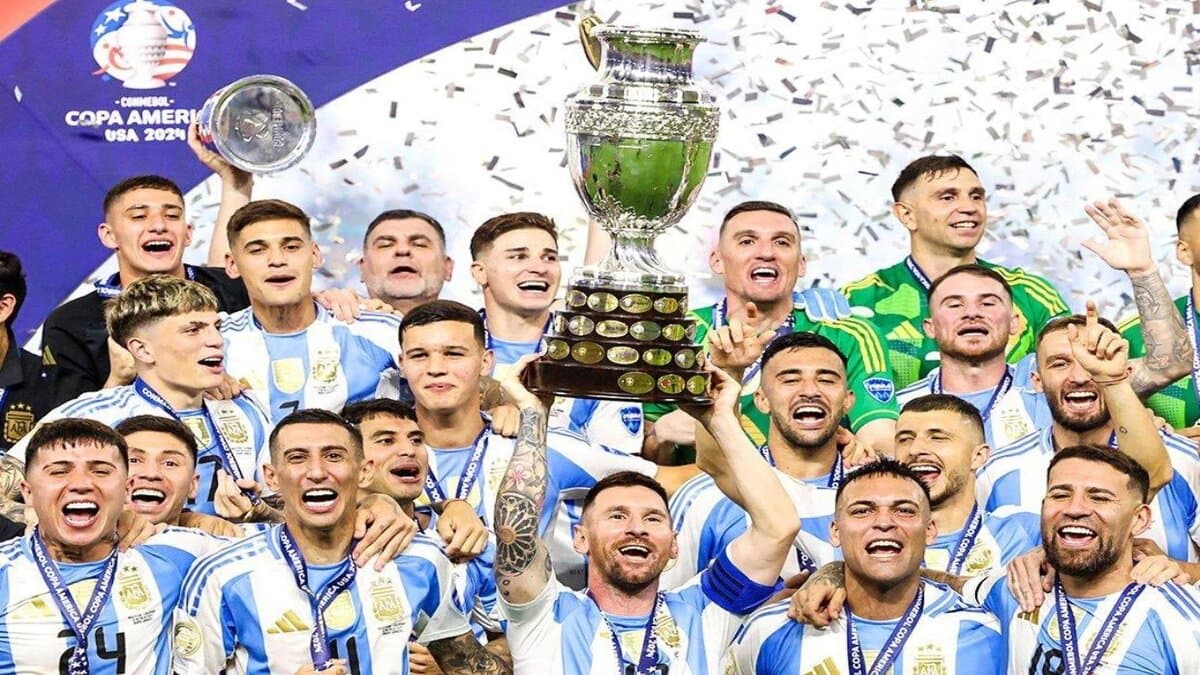 Copa America final: अर्जेंटीना ने कोलंबिया को हराकर जीता रिकॉर्ड 16वां खिताब