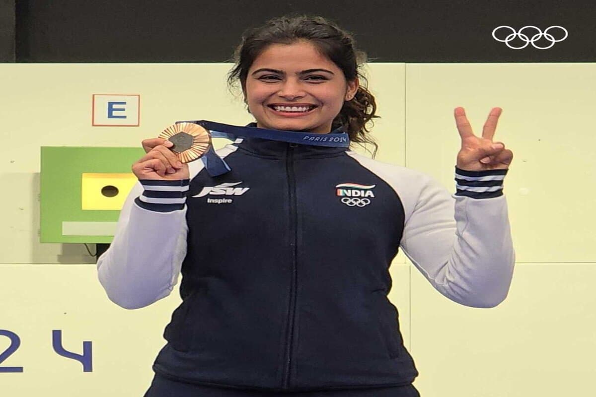Paris Olympics 2024: कौन हैं मनु भाकर, ओलंपिक के इतिहास मं निशानेबाजी में पदक जीतने वाली पहली भारतीय महिला