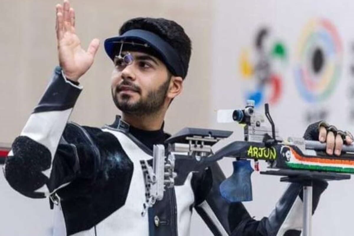 Paris Olympics 2024:पदक से चूके अर्जुन बाबूता 10 मीटर एयर राइफल फाइनल में चौथे स्थान पर रहे