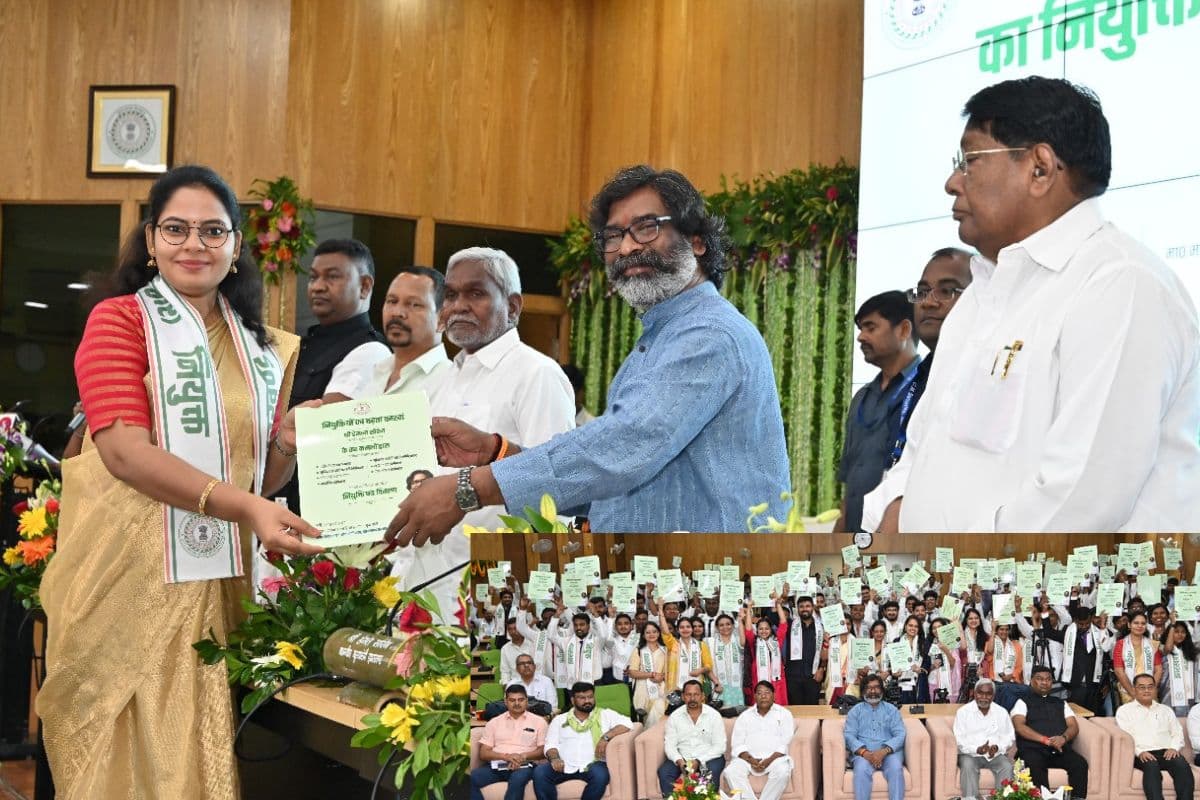 Sarkari Naukri 2024: सीएम हेमंत सोरेन ने 183 अभ्यर्थियों को सौंपा नियुक्ति पत्र, कहा-JPSC और JSSC से चयनित अफसर भी होंगे सम्मानित