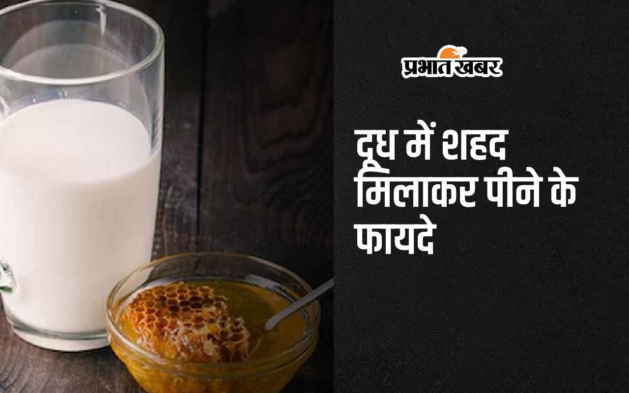 Milk With Honey: दूध में मिलाकर पिएं शहद, शरीर को मिलेंगे 5 अद्भुत फायदे