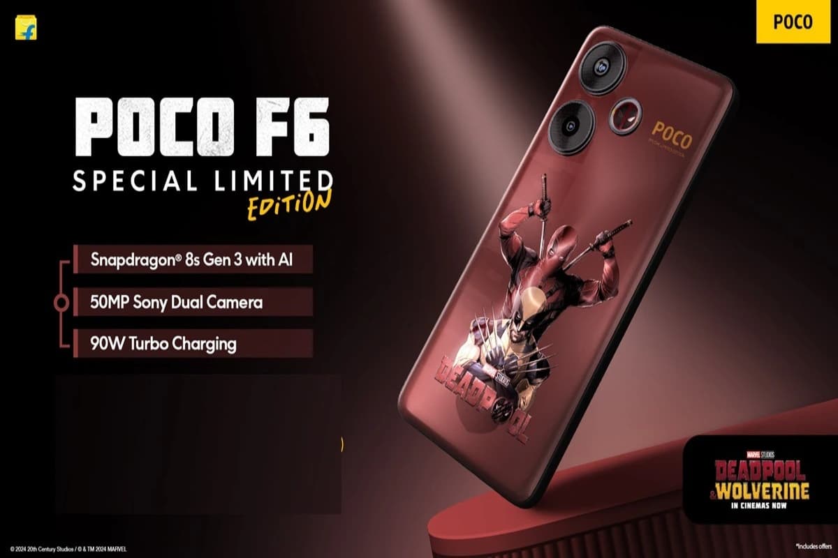 12GB RAM, खूबसूरत डिजाइन और बड़ी बैटरी के साथ POCO F6 Deadpool Edition कैसा फोन है?