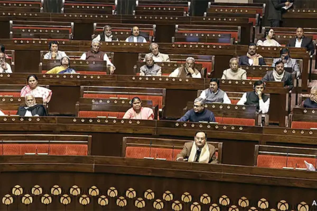 राज्यसभा में बीजेपी की सीटें घटकर 86 हुई, NDA बहुमत से दूर