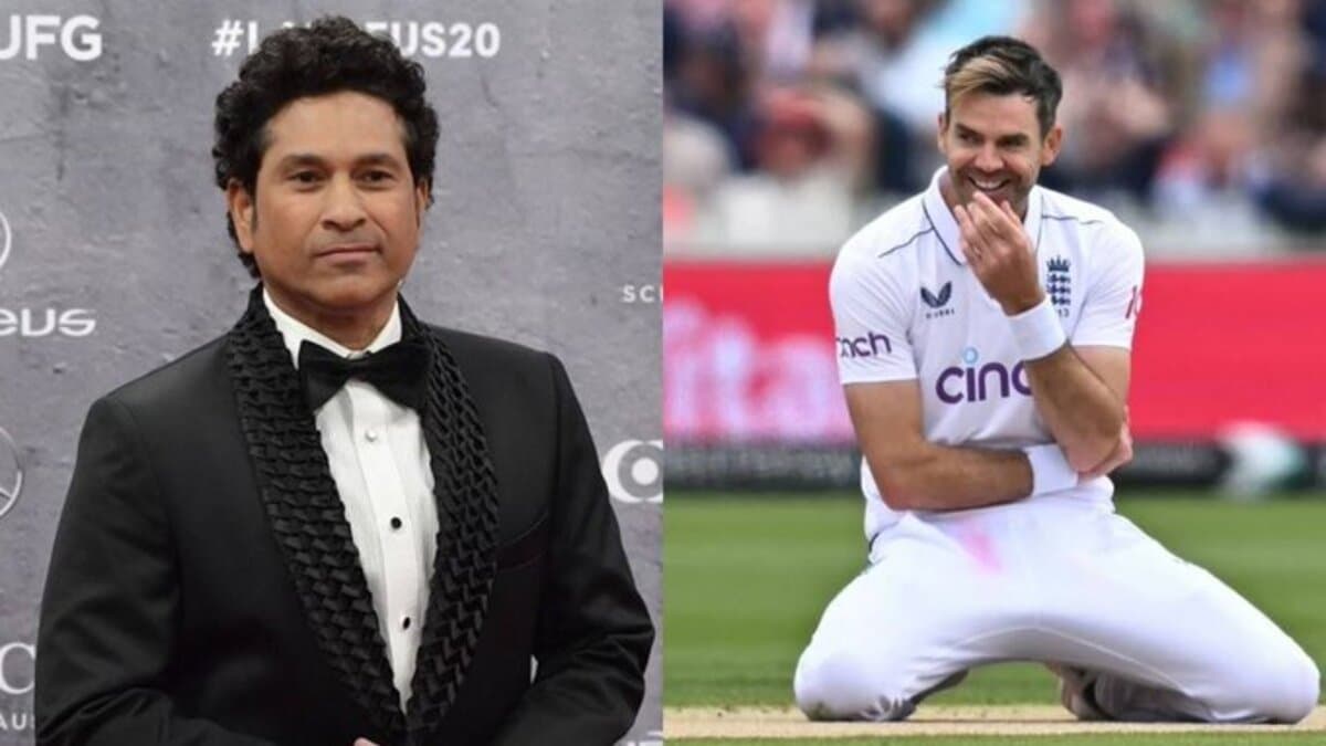 James Anderson के संन्यास पर Sachin Tendulkar ने कहा-‘तुम्हे गेंदबाजी करते देख मजा आया’