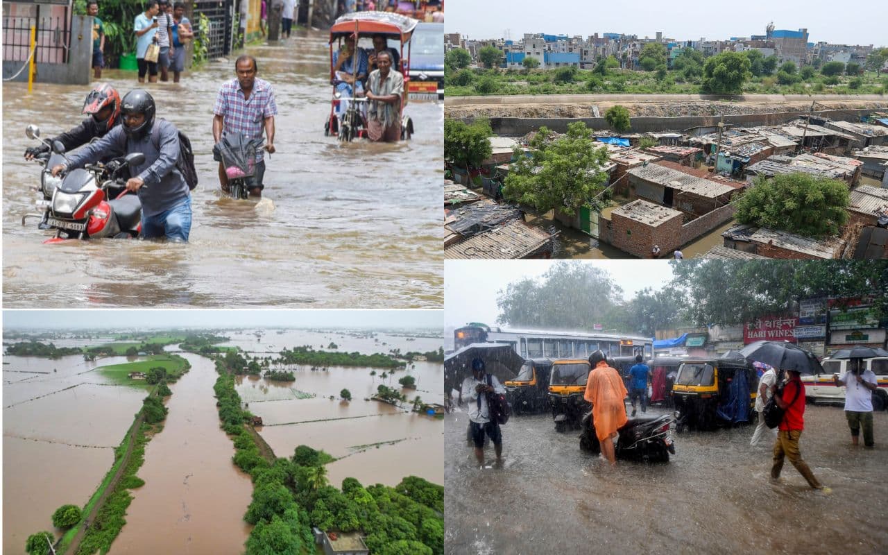 पूर्व से पश्चिम और उत्तर से दक्षिण तक मानसून एक्टिव, इन तीन राज्यों में बाढ़, भारी बारिश की चेतावनी