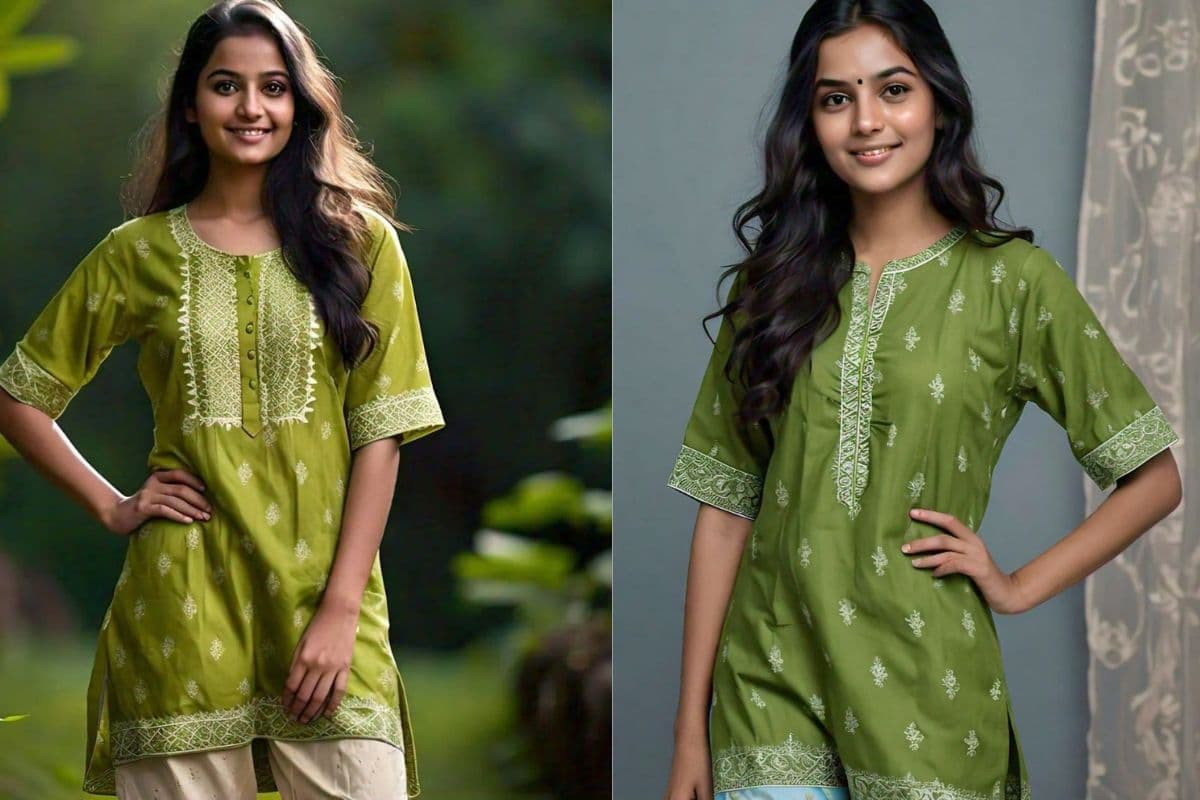 Short Kurti for Sawan: इस सावन पहने ये ग्रीन शॉर्ट कुर्ती, लगेंगी खूबसूरत