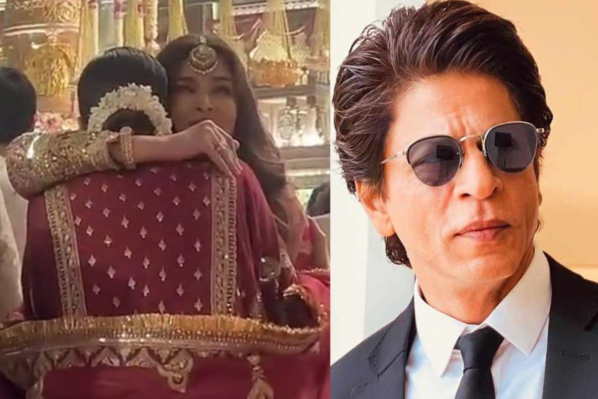 Anant-Radhika Aashirwad Ceremony: ऐश्वर्या-दीपिका के गले मिलने से फैंस को याद आई ये चीज, शाहरुख पहुंचे परिवार संग नए कपल को देने आशीर्वाद