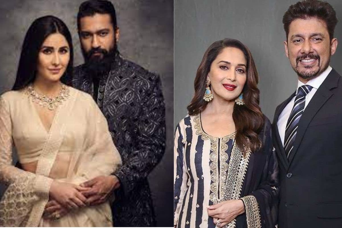 vicky-katrina and madhuri-shriram nene at anant wedding vicky-katrina and madhuri-shriram nene at anant wedding
