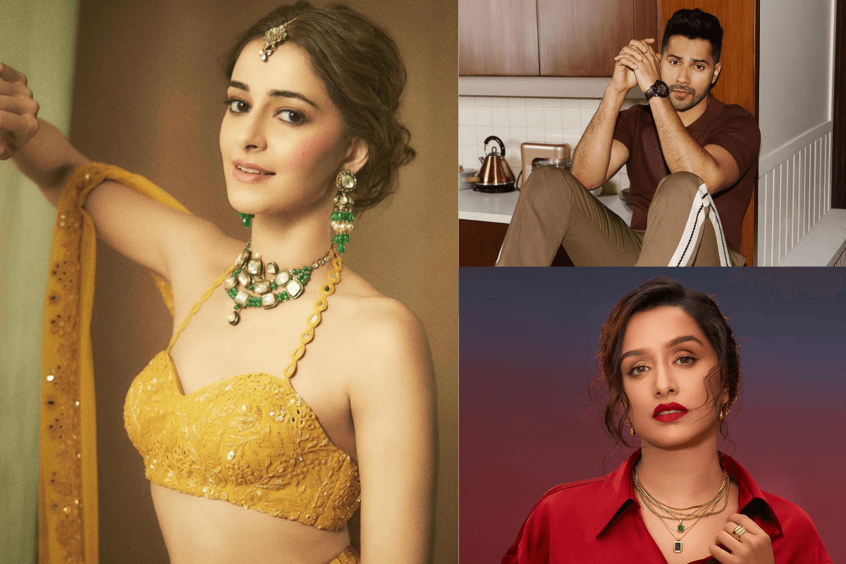 Ananya pandey,sharddha kapoor and varun dhawan Ananya pandey,sharddha kapoor and varun dhawan