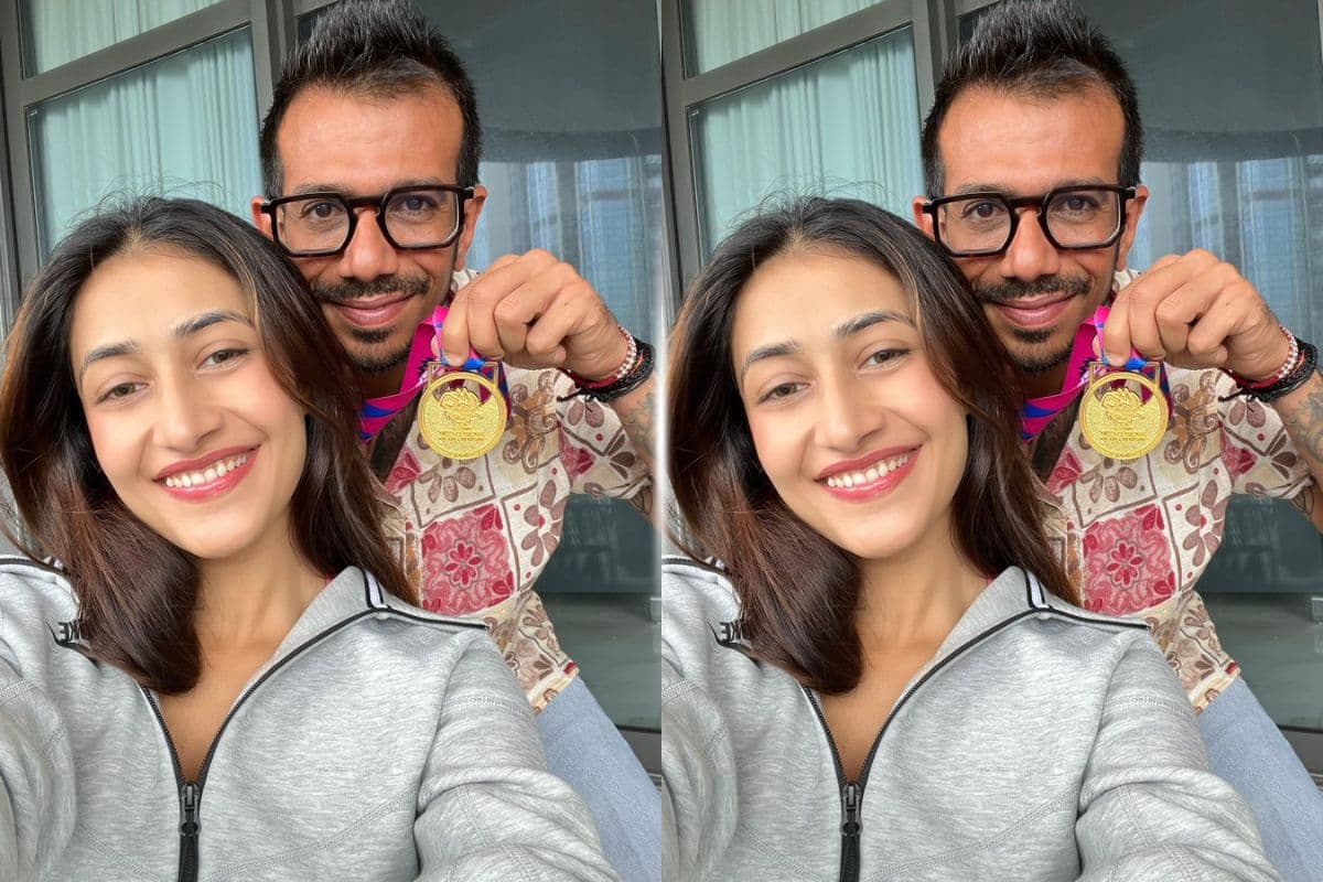 चहल ने वाइफ धनश्री को दिया जीत का श्रेय कहा, 'लेडी लक…'