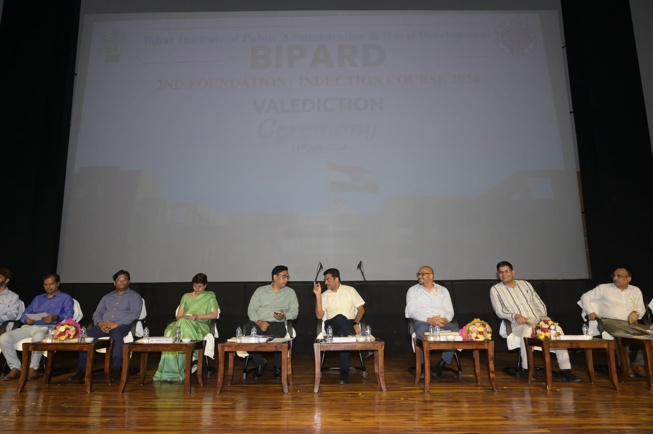 BIPARD का दूसरा फाउंडेशन कोर्स पूरा, BPSC से चयनित 942 प्रशिक्षुओं की ट्रेनिंग पूरी