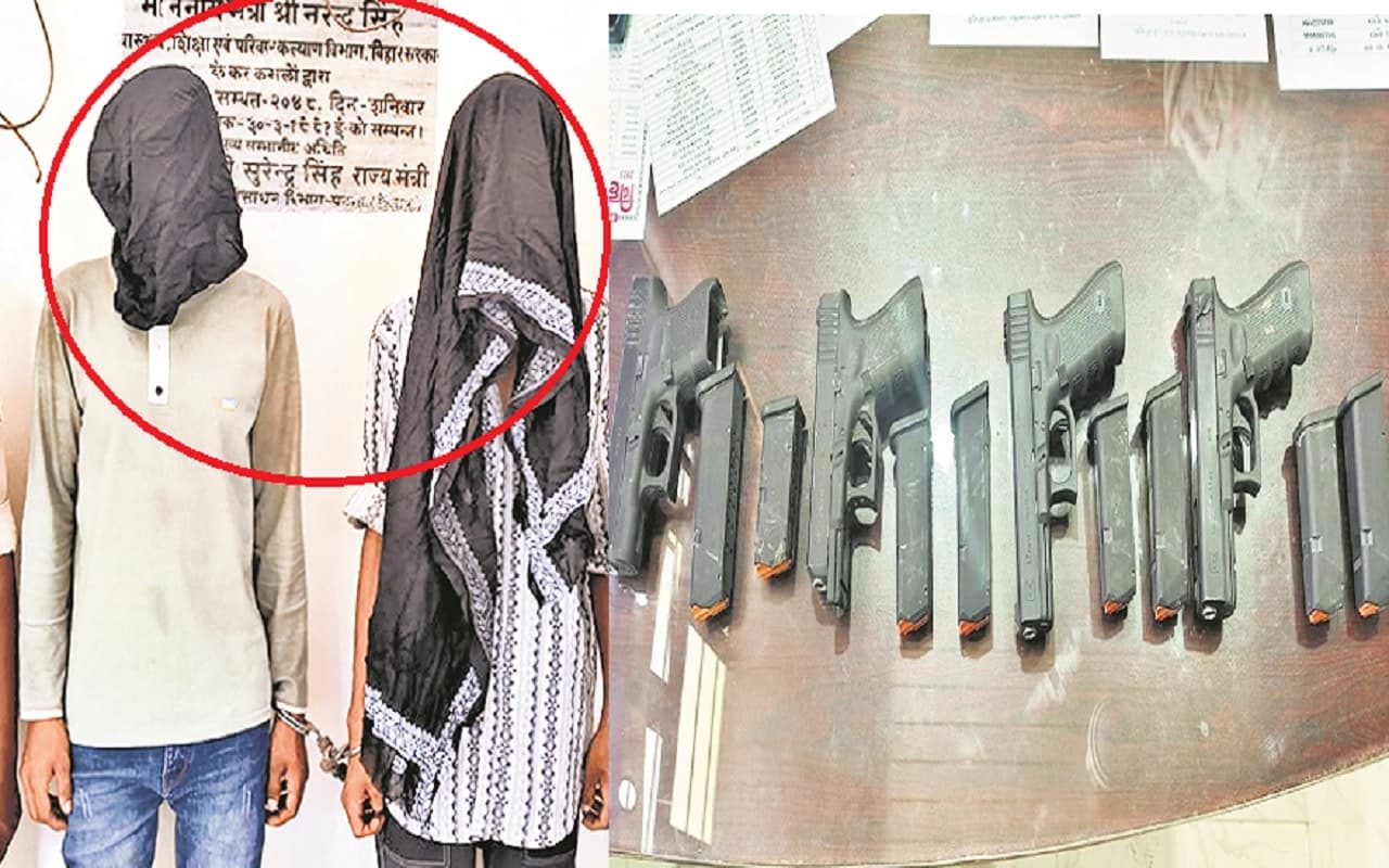 पाकिस्तान का भेजा ग्लोक पिस्टल बिहार पहुंच रहा था, गैंगस्टरों को हथियार सप्लाई करता था लॉरेंस बिश्नोई गैंग