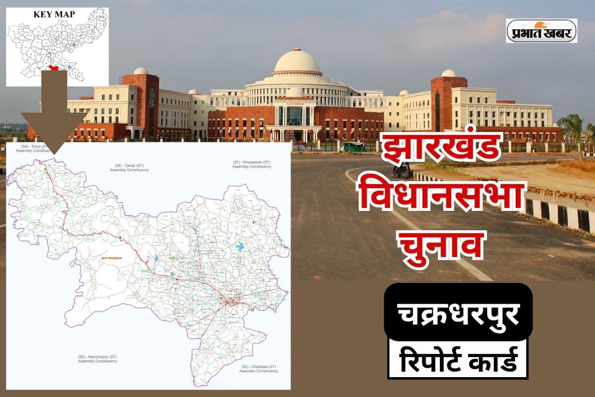 Jharkhand Assembly Election: चक्रधरपुर में झामुमो-भाजपा की होती रही है भिड़ंत, जिला बनाने की मांग मुख्य मुद्दा