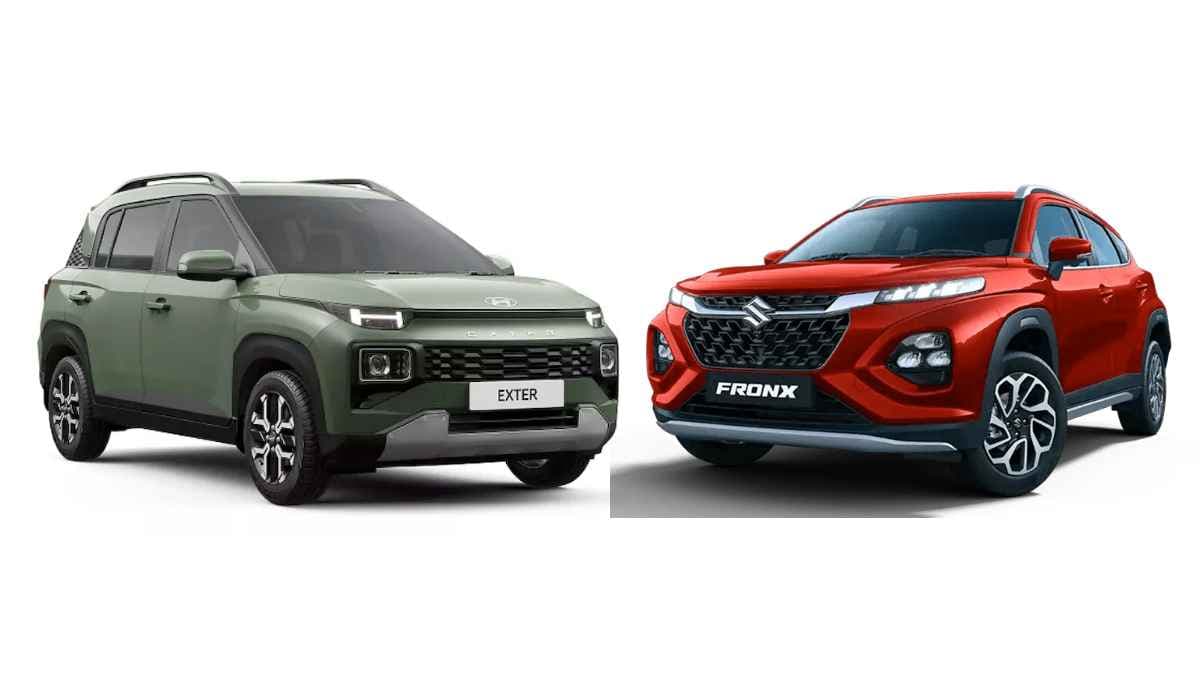 Hyundai Exter CNG और Maruti Suzuki Fronx CNG में जानिए आपके लिए कौन बेहतर?