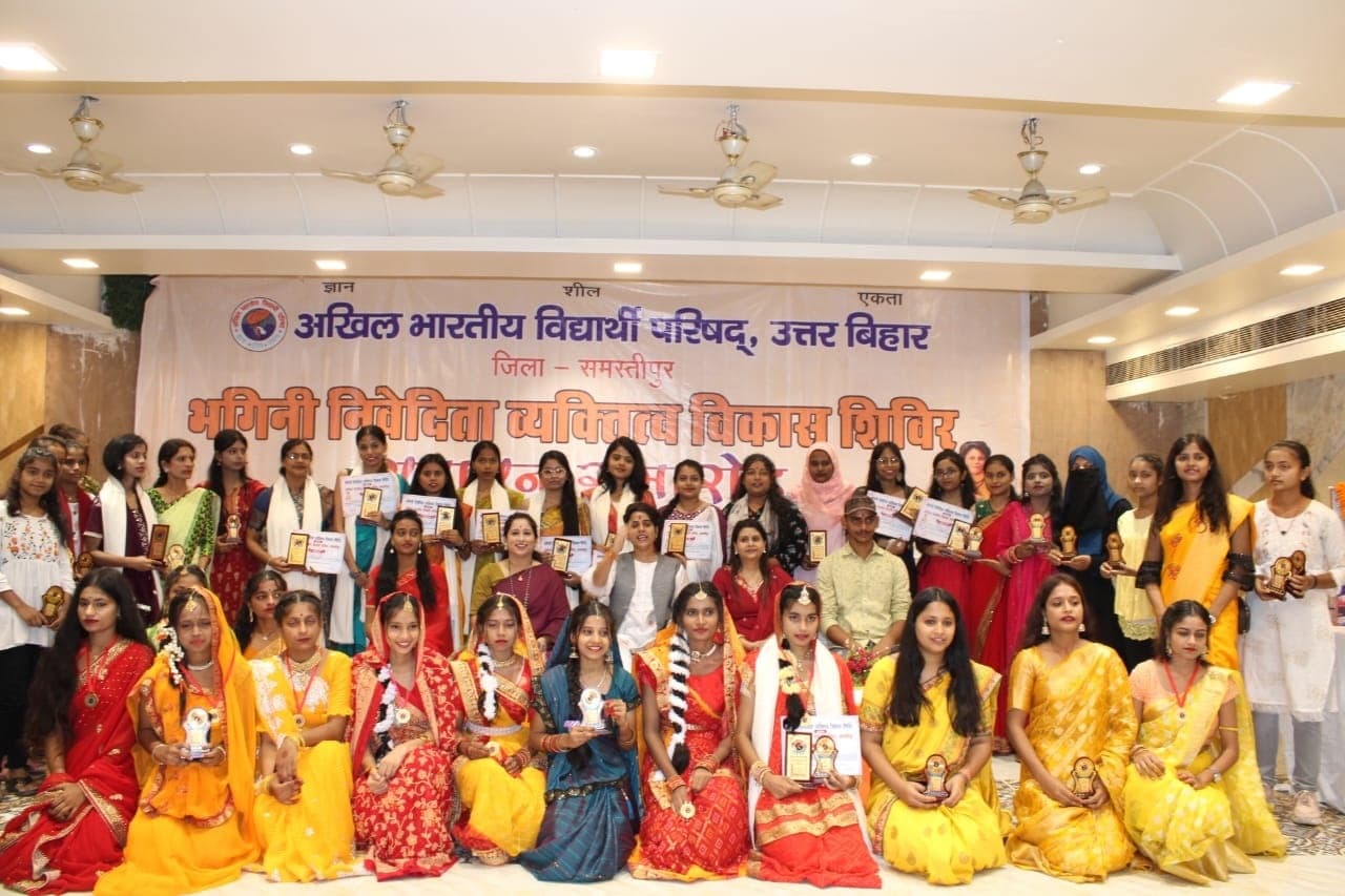 अभाविप ने छात्राओं को स्वावलंबी व आत्मनिर्भर बनने के लिए किया प्रेरित