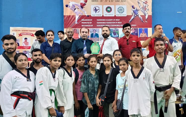 जिले के ताइक्वांडो  खिलाड़ियों ने  आठ मेडल जीता, परचम लहराया