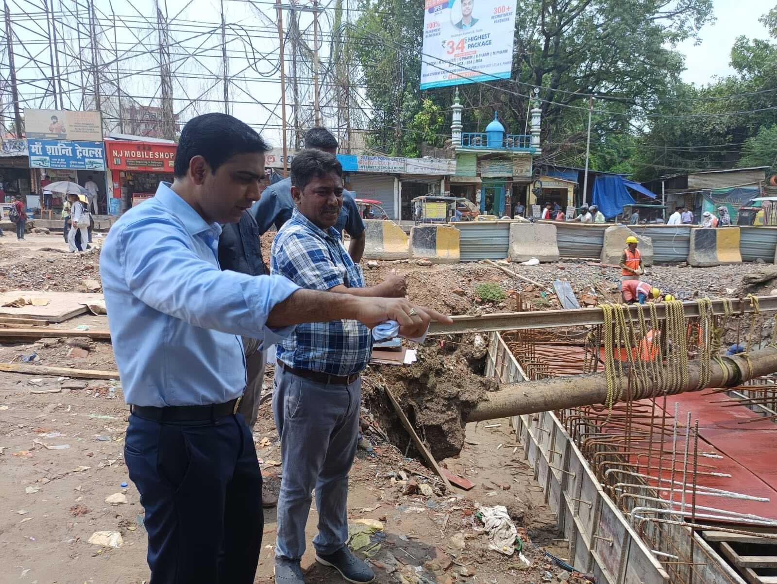 ट्रॉली माउंटेड पंप से निकालें डायवर्सन क्षेत्र से पानी : एमडी