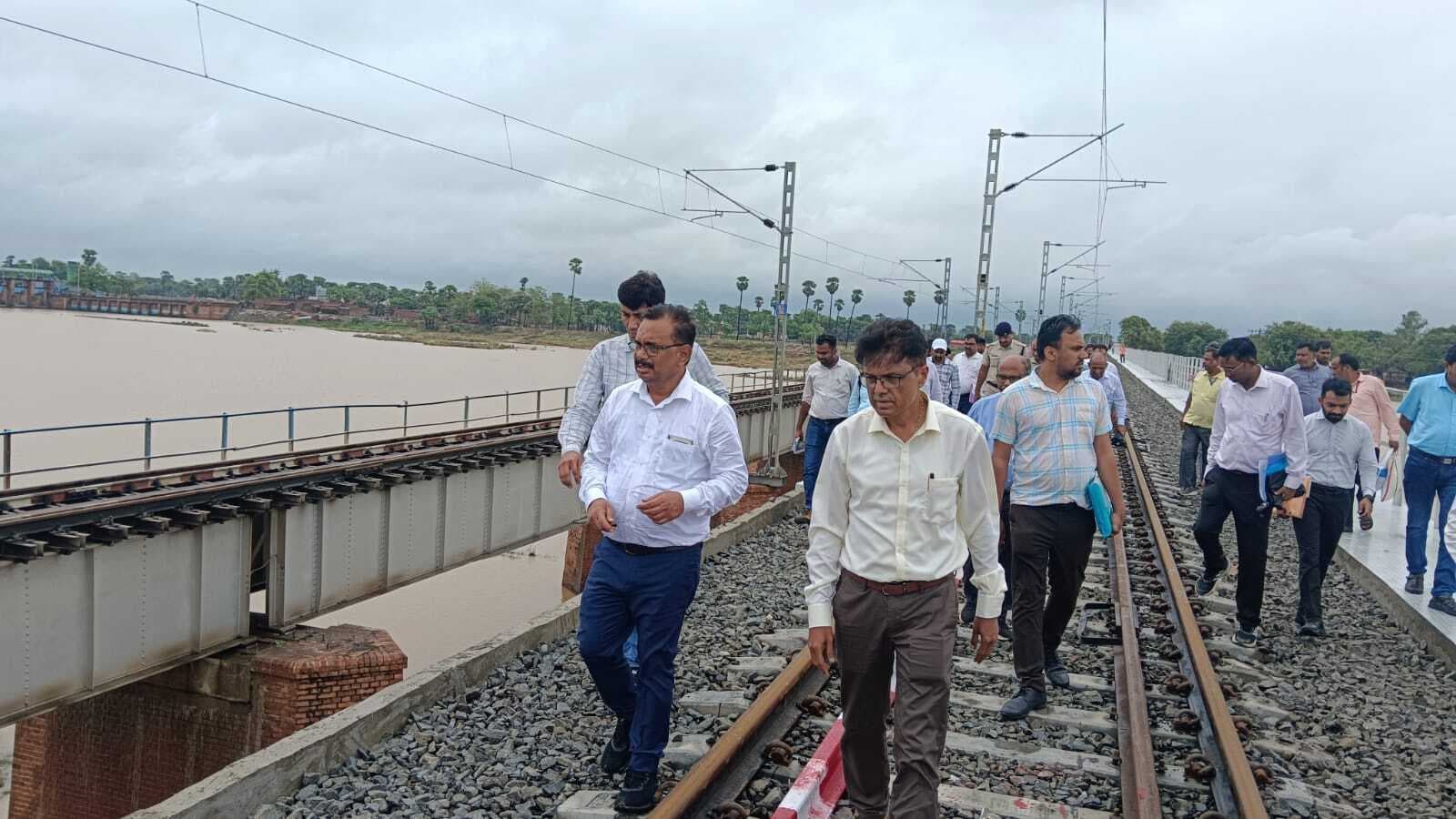 वारिसलीगंज से नवादा तक किया गया स्पीड ट्रायल