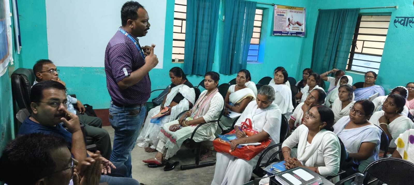 सफल टीकाकरण को लेकर एएनएम को दिया गया प्रशिक्षण