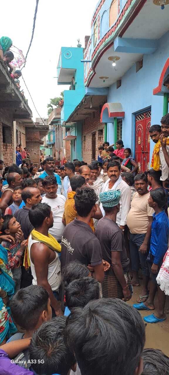 महिला की मौत पर ससुराल पहुंचे परिजनों का हंगामा