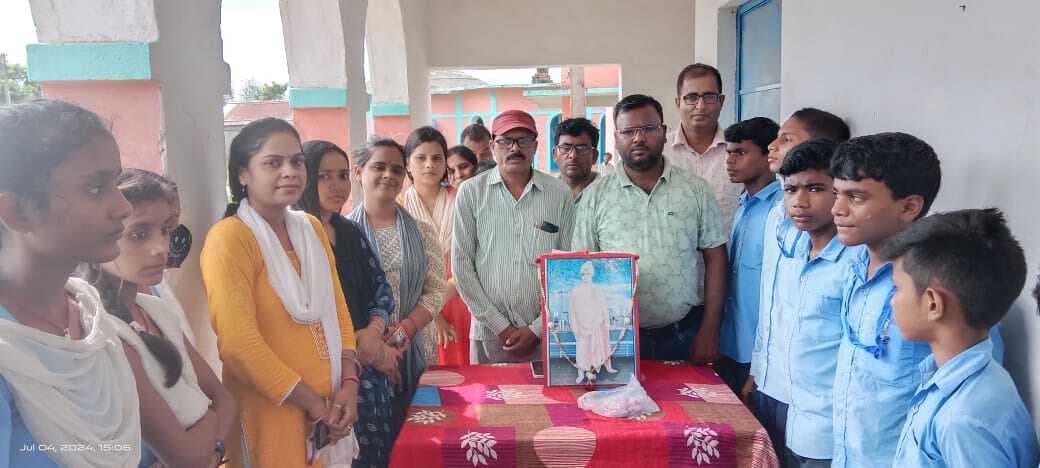 उमावि भौवा प्रबल में स्वामी विवेकानंद की मनायी पुण्यतिथि