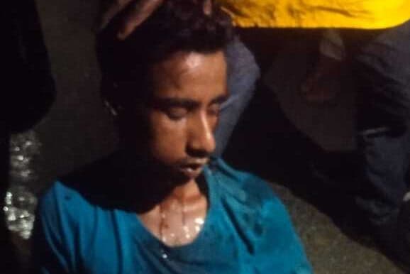 दो बाइकों में जोरदार टक्कर, दो युवक घायल