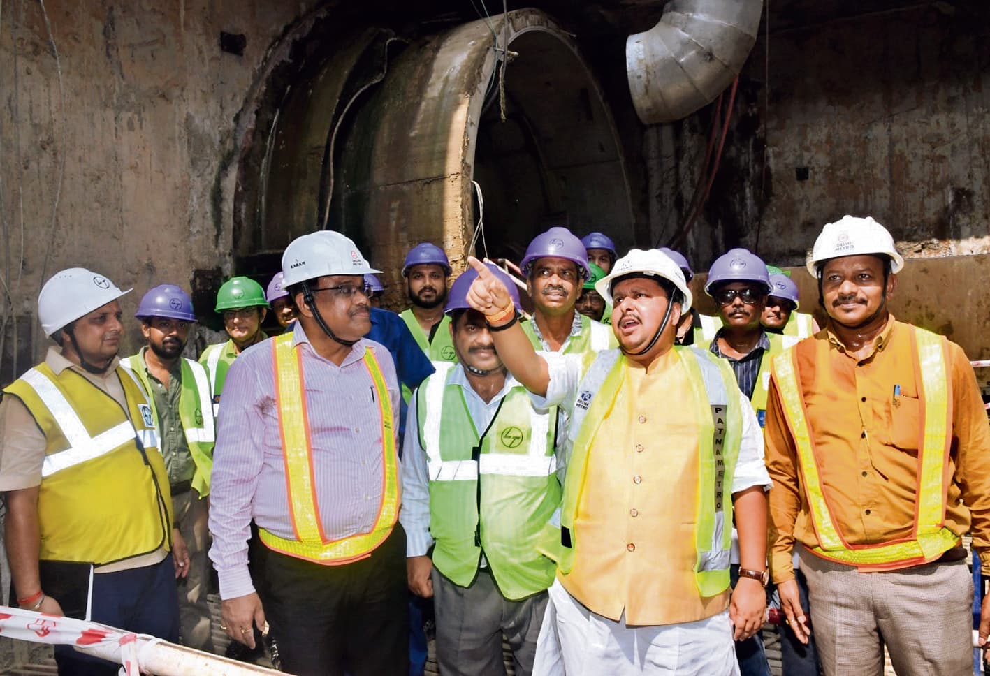 पटना मेट्रो : मई 2025 तक पूरा करें आइएसबीटी से मलाही पकड़ी तक का काम : नितिन