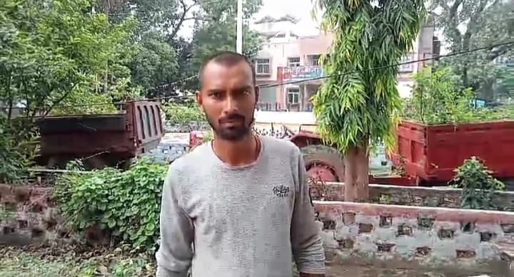 रंगदारी नहीं देने पर गुमटी में आग लगाने का आरोप