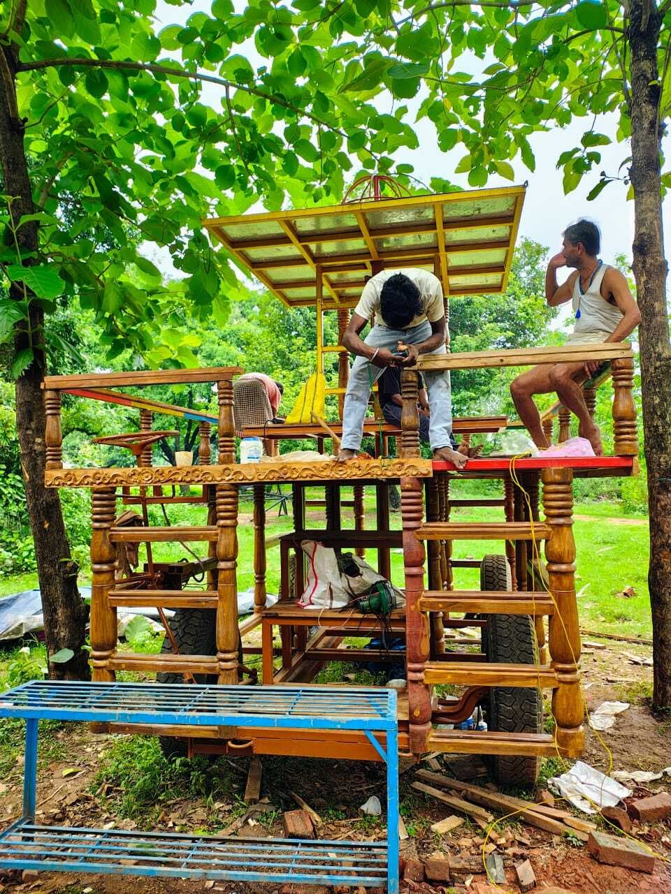 इस्कॉन ने की महोत्सव की तैयारी, शिवलोक परिसर से आज निकलेगी रथयात्रा