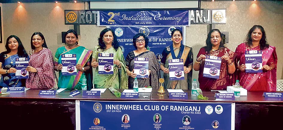 इनर व्हील क्लब की नयी कमेटी हुई गठित, अध्यक्ष बनीं जया सोंथालिया