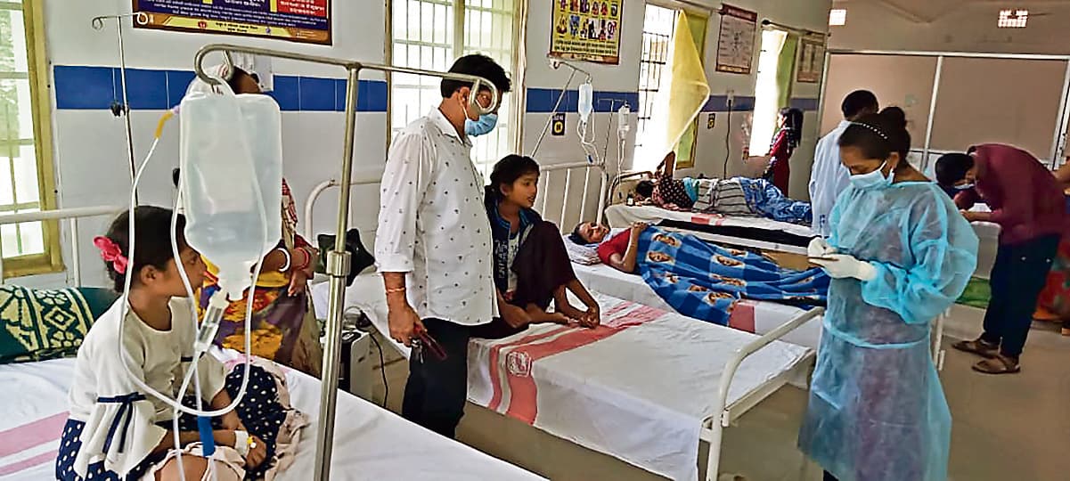 बिरमित्रपुर के वार्ड-11 में जहरीला मशरूम खाकर नौ बीमार