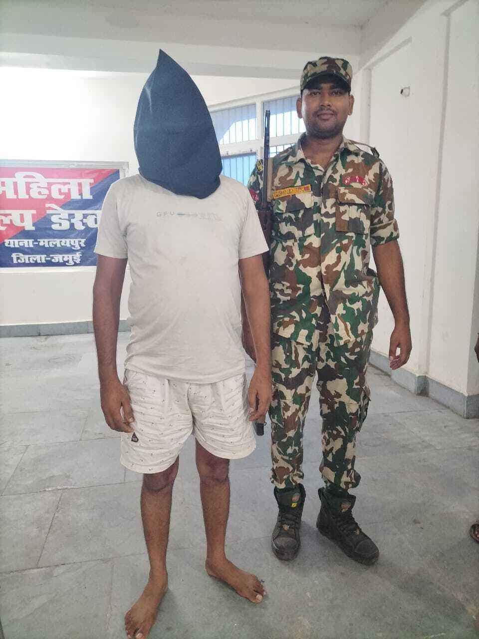 पुलिस ने लखीसराय से शातिर अपराधी को किया गिरफ्तार