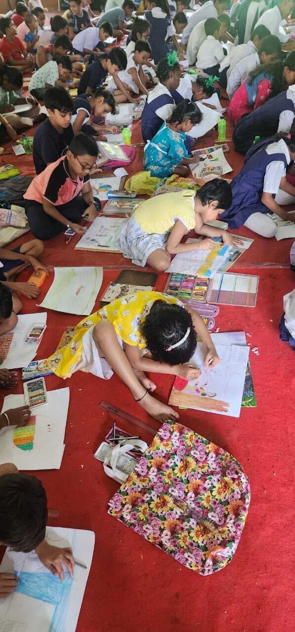 डीवीसी के स्थापना दिवस पर चित्रकला प्रतियोगिता आयोजित