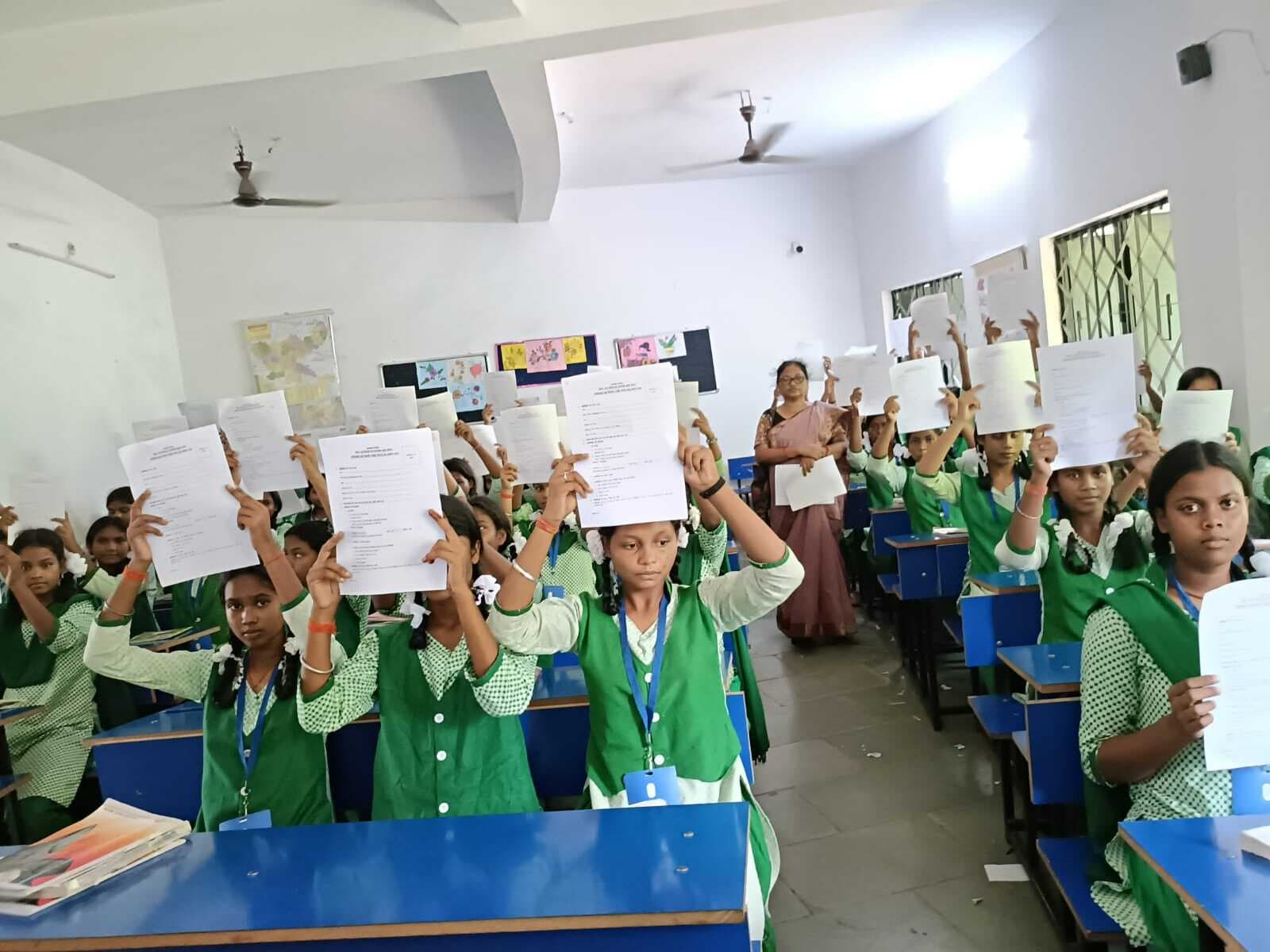 किशोरी समृद्धि योजना का लाभ देने को लेकर किया जागरूक