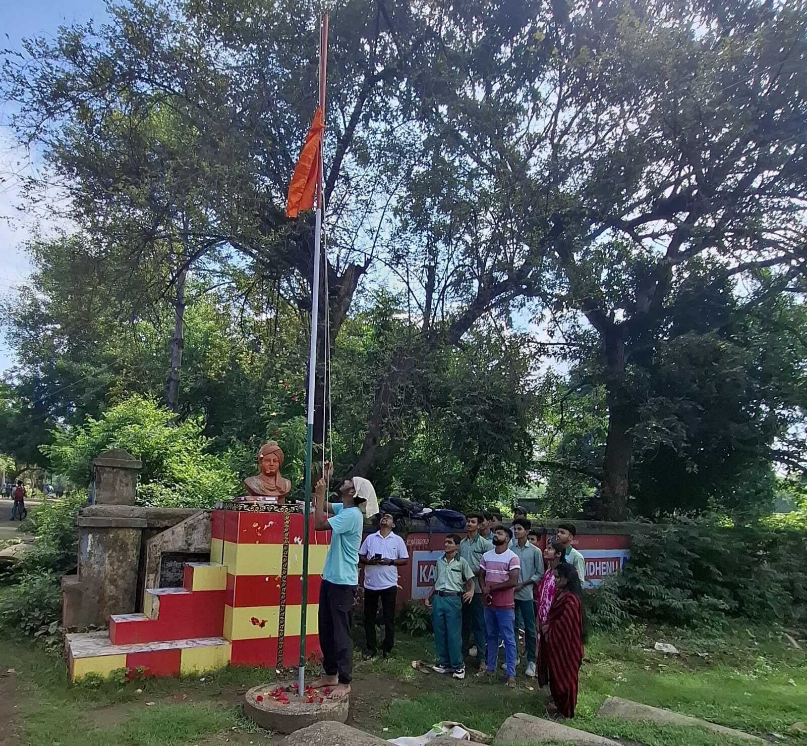 अभाविप ने परिषद का मनाया 75वां स्थापना दिवस