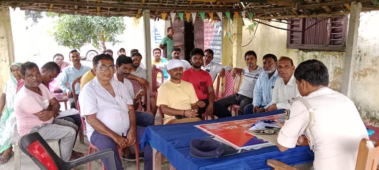 मुहर्रम को लेकर थानाध्यक्ष ने की शांति समिति की बैठक