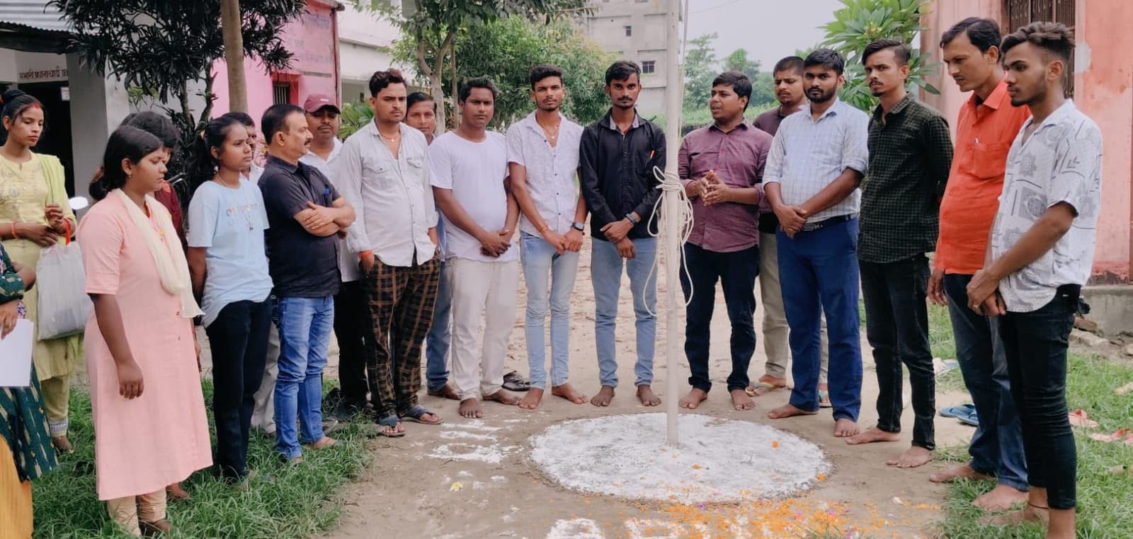 एजेएम कॉलेज में अभाविप ने मनाया स्थापना दिवस