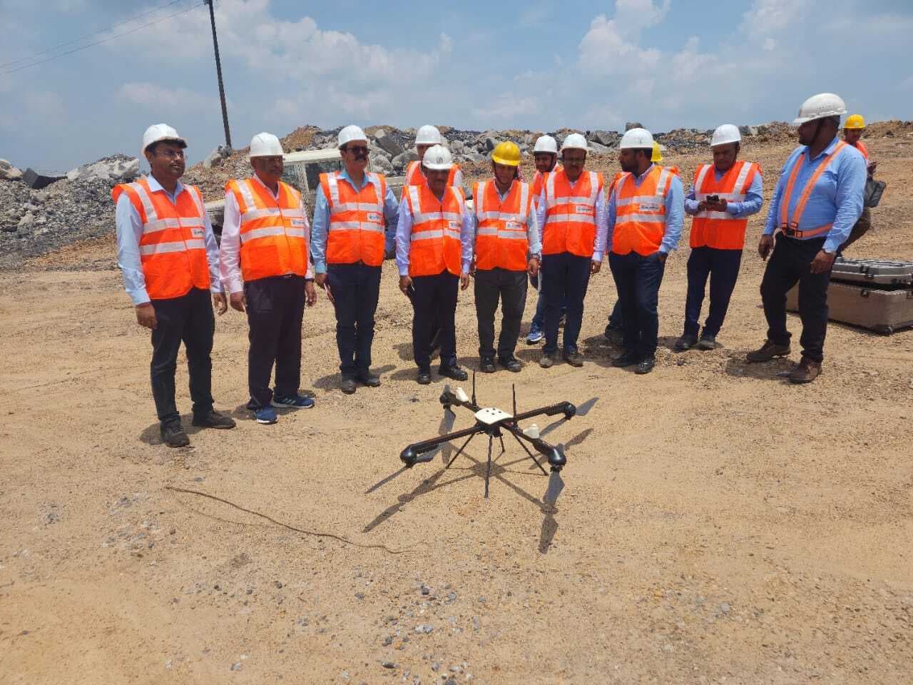 सतर्कता विभाग ने तापिन नॉर्थ परियोजना का किया निरीक्षण